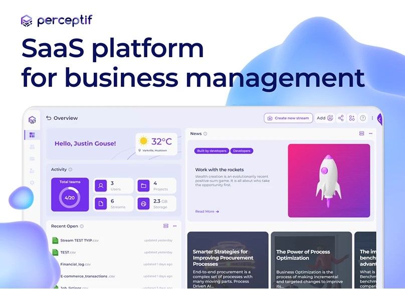 Perceptif product screenshot